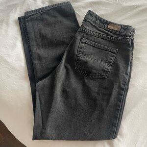 Vintage Denver Hayes classic fit black denim jeans